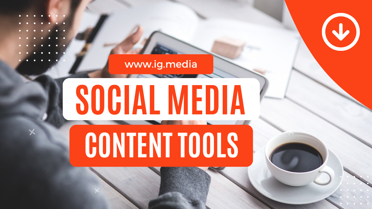 Illustration of social media content creation tools and digital platforms, symbolized through mobile learning.