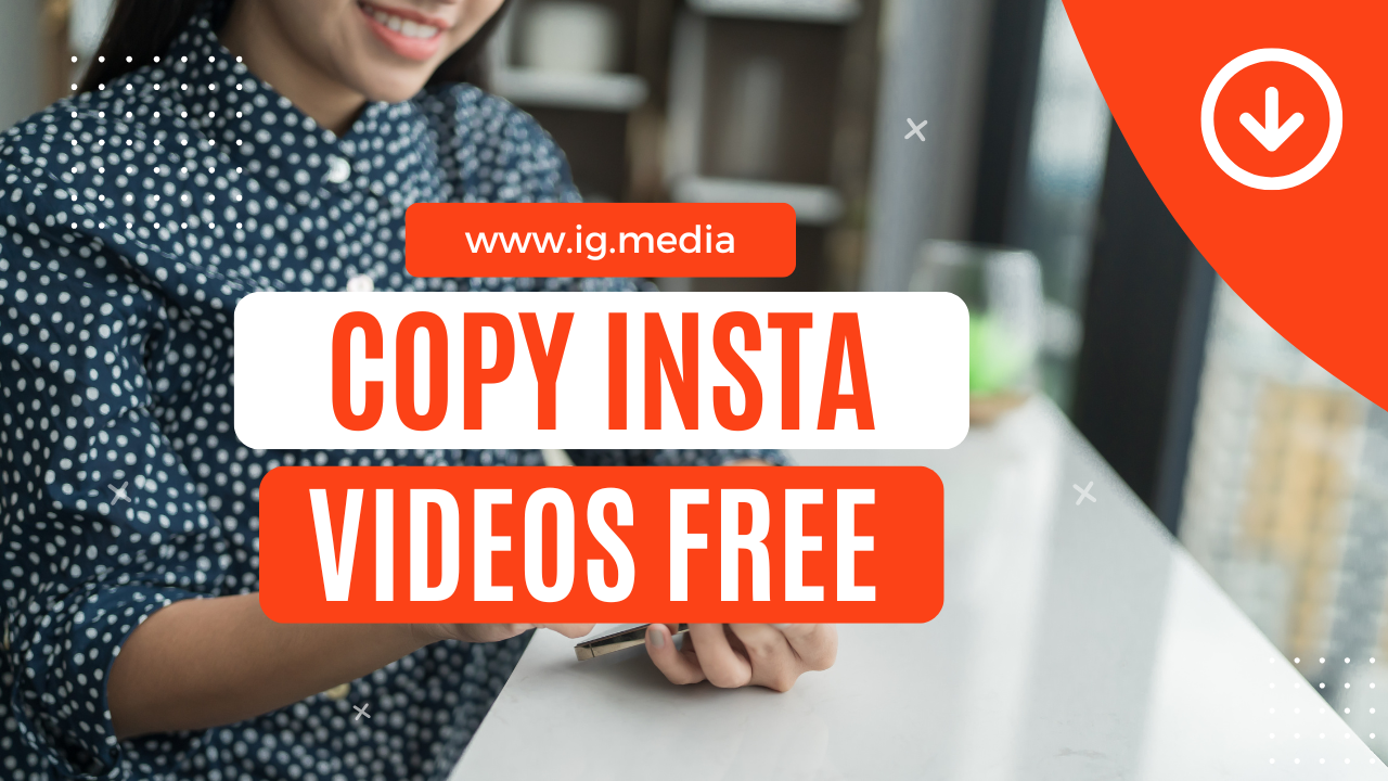 Copy Instagram videos safely using online tools and screen recording methods