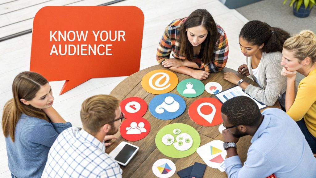 Too many brands get caught up in vanity metrics. Follower counts and likes look nice on a report, but they don't tell you the whole story. Real engagement is about building a two-way street with your audience.