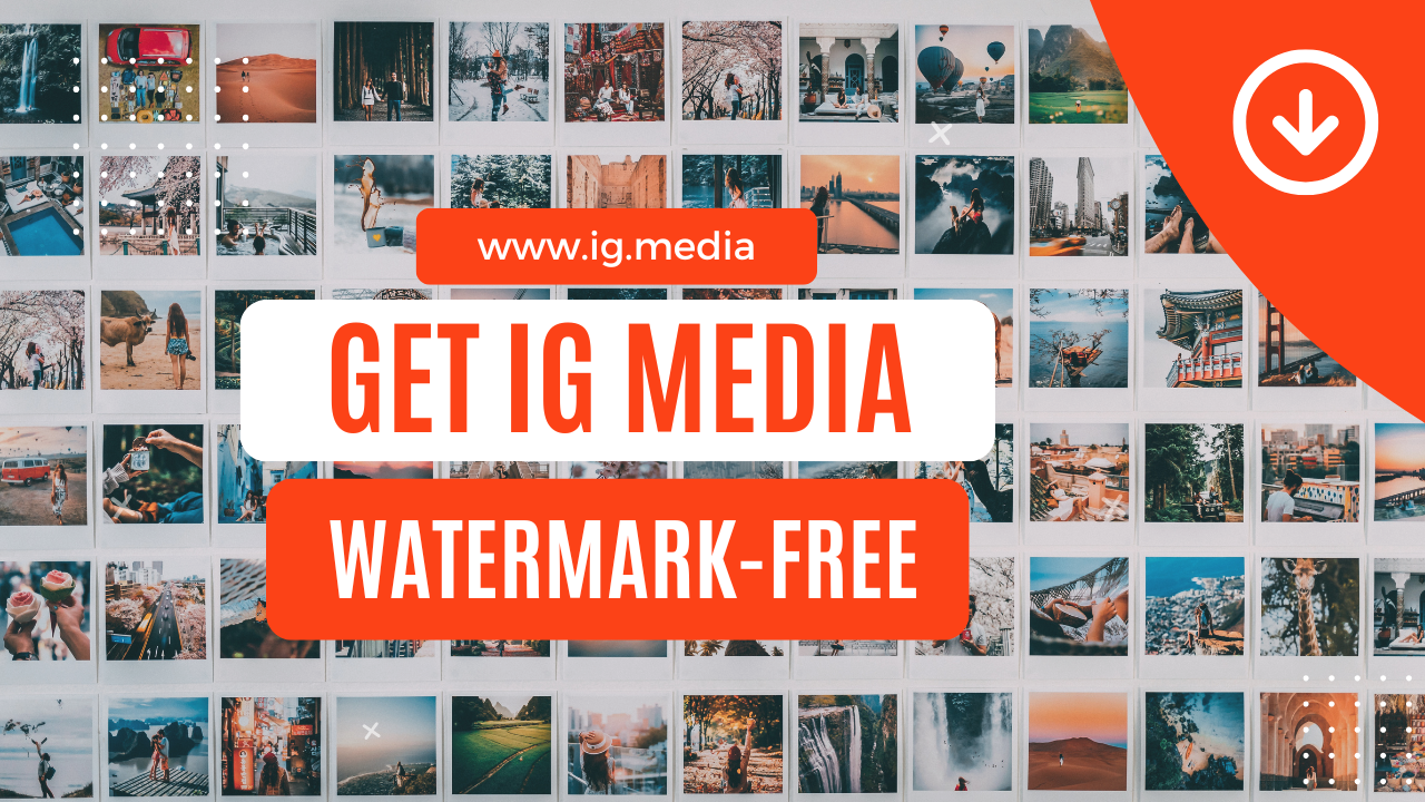 Guide to downloading Instagram photos, videos, and Reels without watermarks, safely and in high quality.